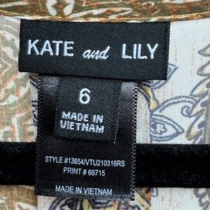 SHEER size 6 Kate and Lily flutter sleeve dress